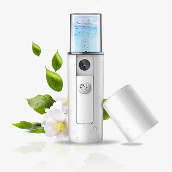 

10Pcs Nano Mist Sprayer Facial Steamer Moisturizing Beauty Instrument USB Charge Handy Atomization Mister Device Beauty Tool