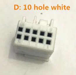10 hole white