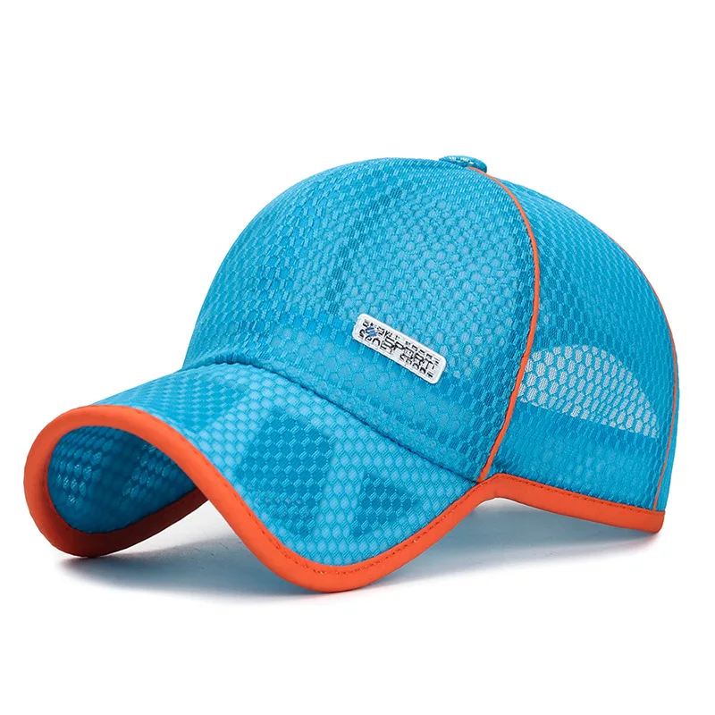 

Middle School Children Summer Full Mesh Cut Out Eaves Sports Sun Visor School Primary School Active Sun Protection Hat