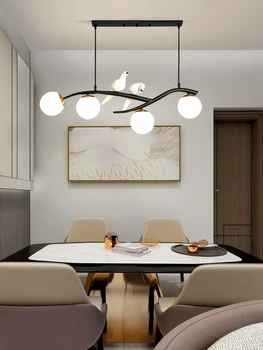 

Scandinavian style bird chandelier simple modern creative restaurant chandelierCN(Origin)