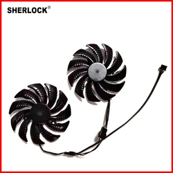 Nouveau T129215SU 2 pcs/lot 4pin 0.5A pour Gigabyte GTX1050 GTX1050Ti GTX1060 GTX1070 GTX960 RX470 RX480 RX570 RX580 ventilateur de carte graphique 