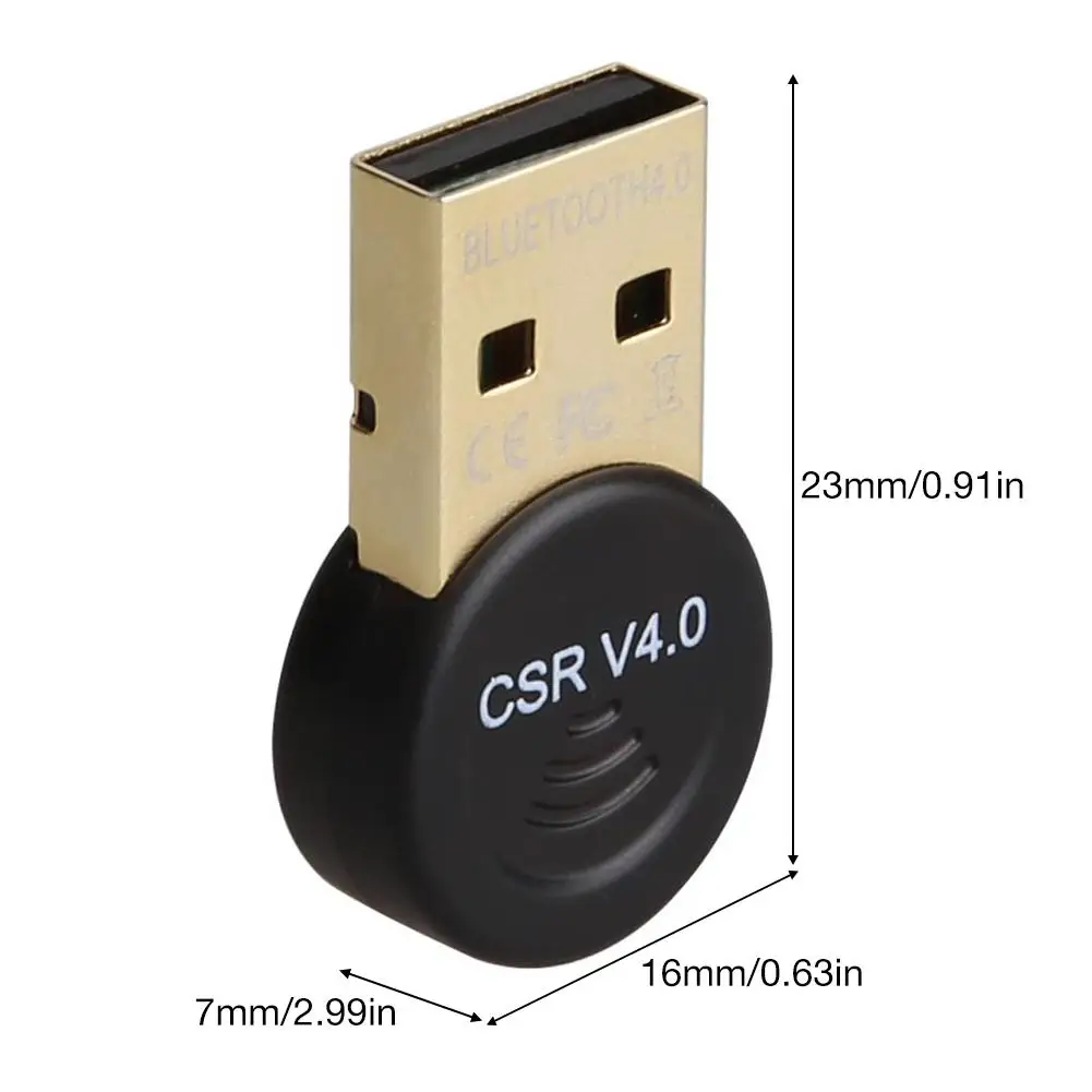 Bluetooth 4,0 аудио приемник мини стерео Bluetooth USB передатчик для ТВ ПК автомобильный комплект беспроводной адаптер Высокое качество