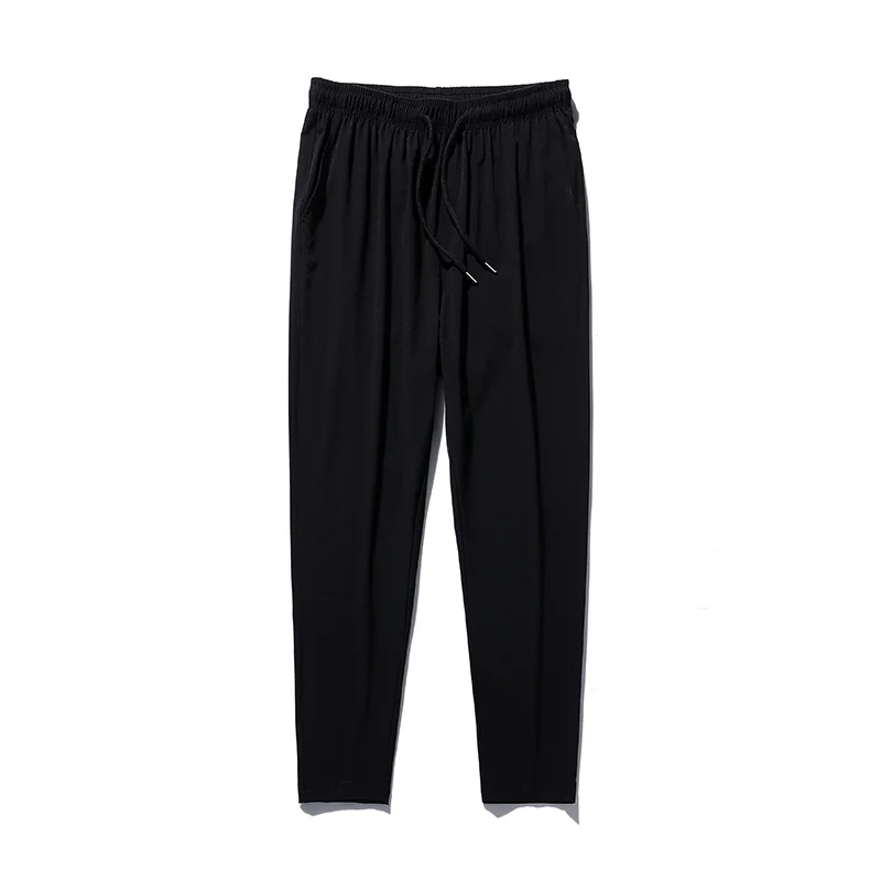 Casual pants, sports pants, casual sports pants: men joggers sweatpants solid color elastic waist trousers fitness sportswear fashion summer spring sweatpants