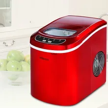 220 В 95 Вт коммерческий небольшой автоматический студенческий круглый Ледогенератор мини-машина для производства льда машина для приготовления кубиков льда