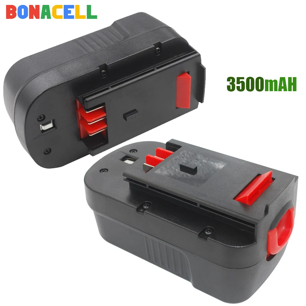 Cena Bonacell 3500mAh 18V NI MH HPB18 akumulator do dotyczące swojej BLACK DECKER A18 A1718 A18NH HPB18 HPB18 OPE FS1800CS FS1800D FS180