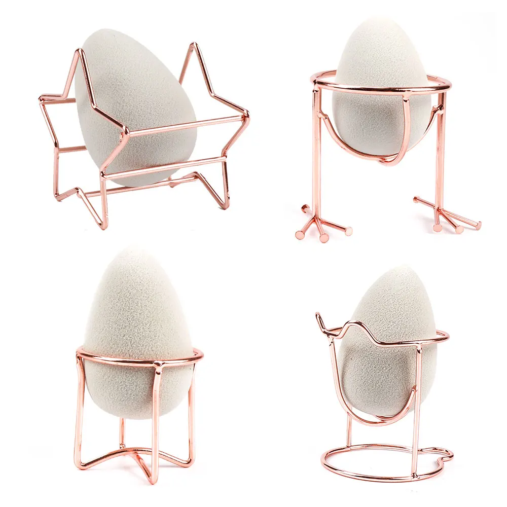 

Makeup Sponge Holders Cosmetic Puff Display Stand Rabbit Shape Sponge Egg Drying Holder Bracket Make Up Puff Bracket Beauty Tool