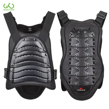 

WOSAWE Motorcycle Armor Adult Back Protection Spine Chest Protector Moto Racing Skateboard Body Top MTB Sports Vest Jackets