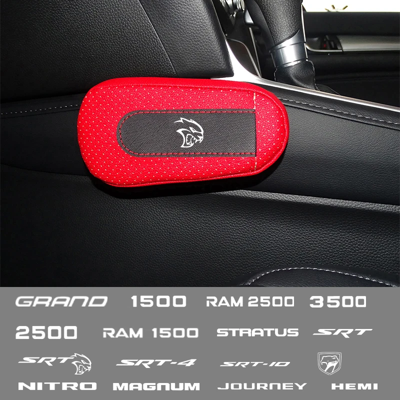 Car soft leather leg pads knee pads seat support elbow support For