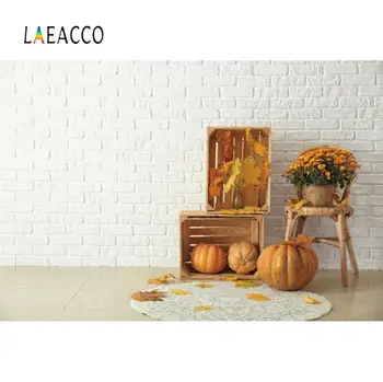 

Photo Background Gray Brick Wall Autumn Flowers Wooden Shelf Maples Baby Child Party Portrait Photography Backdrop Photo Studio
