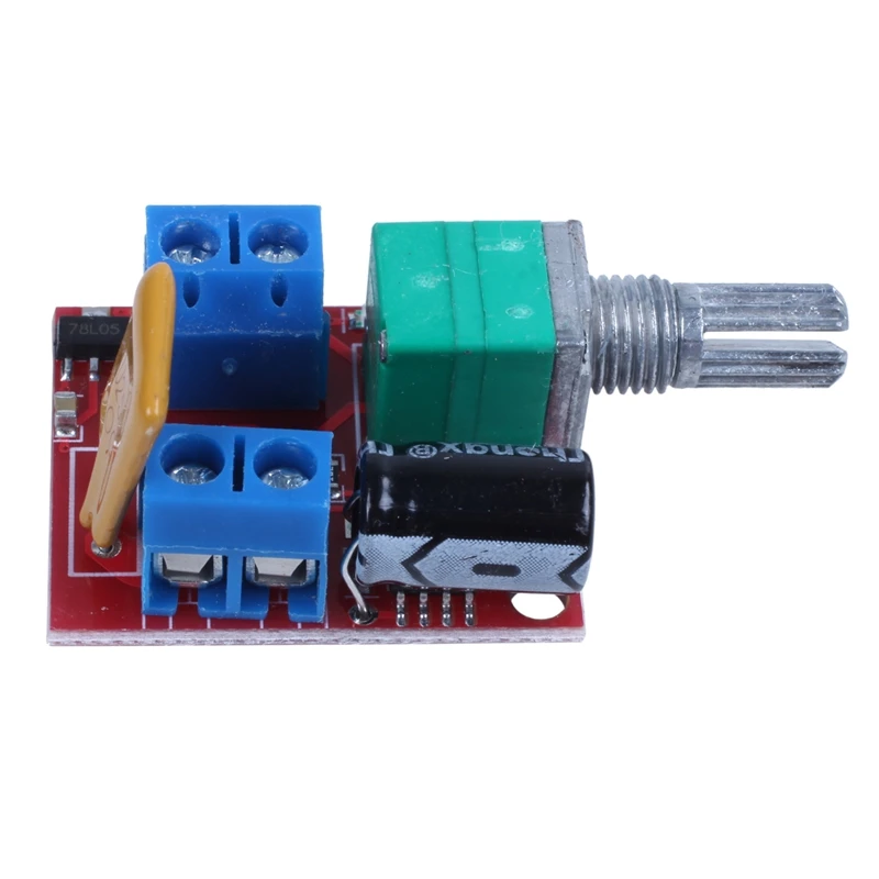 Мини DC контроллер скорости ШИМ 3V 6V 12V 24V 35VDC 90W 5a переключатель управления