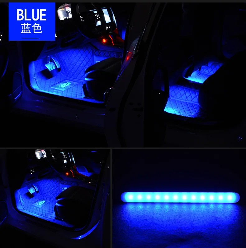 1 комплект интерьер автомобиля Атмосфера лампы Светодиодные ленты Авто окружающей среды светильник приложение Управление USB RGB светодиодный декоративный светильник s