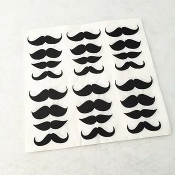 

40pcs Mustache Print Paper Napkins Tissue Serviette Decoupage for boy Baby Shower Wedding Party Decorations 33cm*33cm