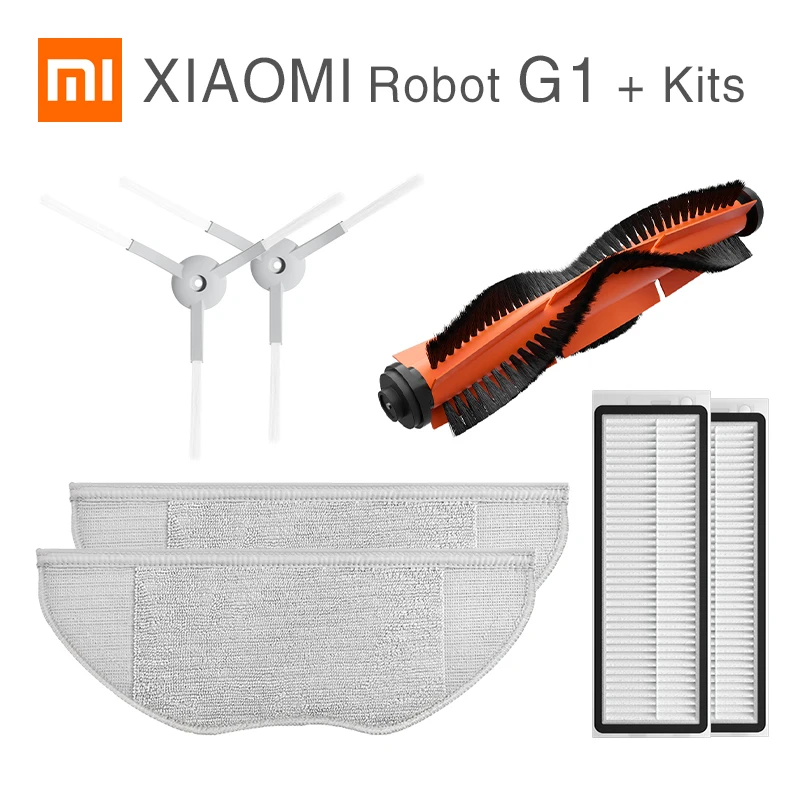 Новый оригинальный робот пылесос XIAOMI MIJIA для подметания и уборки G1 набор запасных