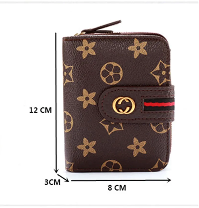 Baellerry, мягBaellerry Soft PU Орган Бумажнкий кошелек из искусственной кожи для женщин, маленький держатель для карт, ID, клатч на молнии, карман на застежке, Женский кошелек, мини кошелек для монет, женские кошельки