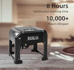 Wainlux – graveur Laser USB K4 Pro, 3000mW, découpeur d'imprimante, pour bricolage de logos, Machine à graver CNC à usage domestique, compatible Bluetooth 