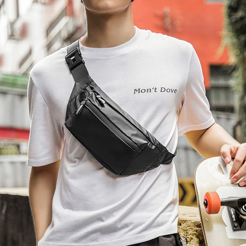 Waterproof Man Waist Bag Fashion Chest 