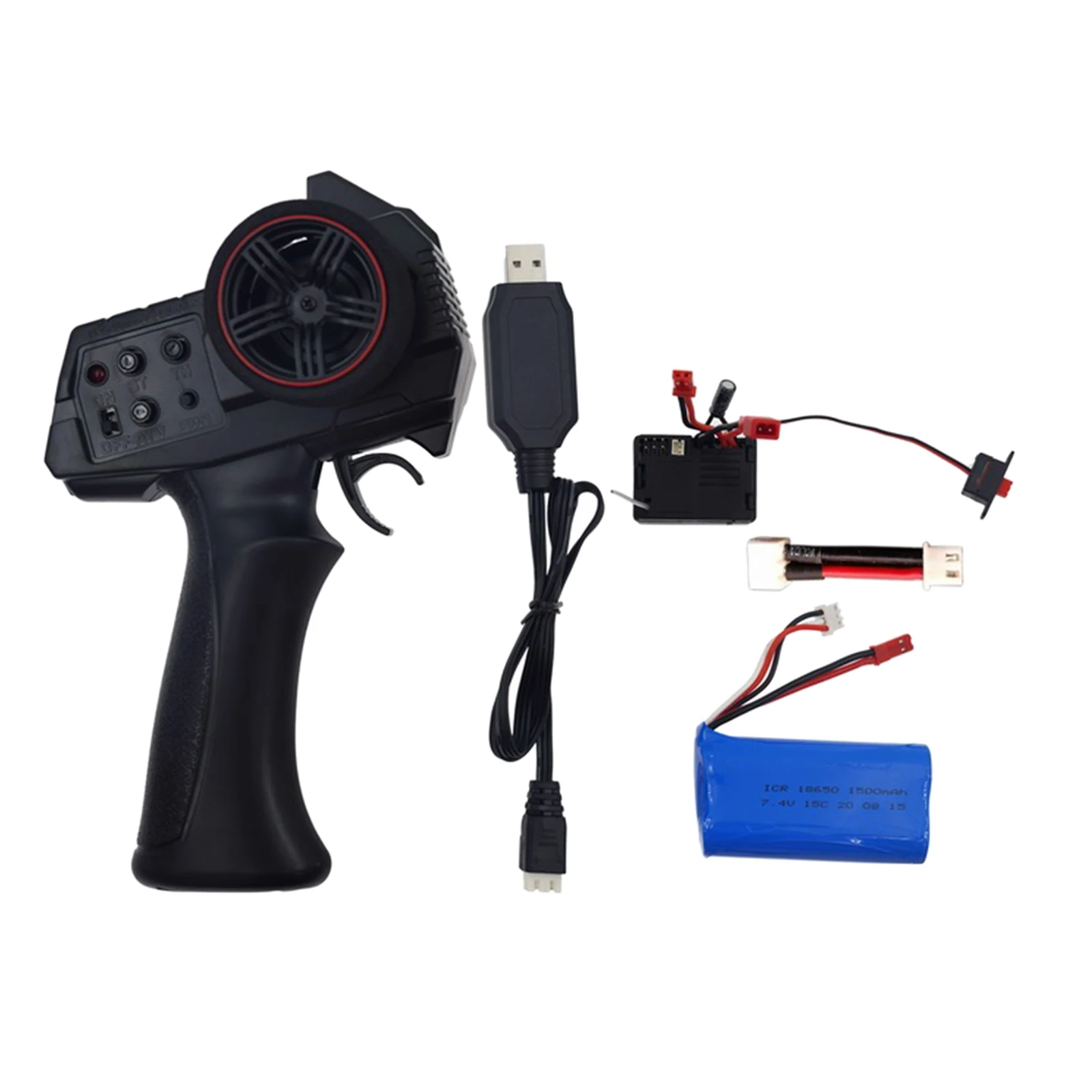 2.4G 3CH RC transmitter Car Controller with Receiver for MN90 MN90K MN91 MN91K MN45 MN45K MN99 MN96 MN99S WPL C14 C14K C24 C24K