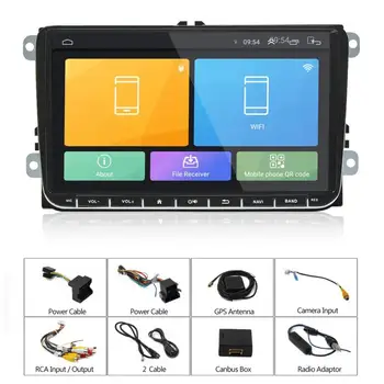 

Car Series 9-inch Android GPS Navigation MP5 All-in-One Auto MP5 player Neutral / music player large screen