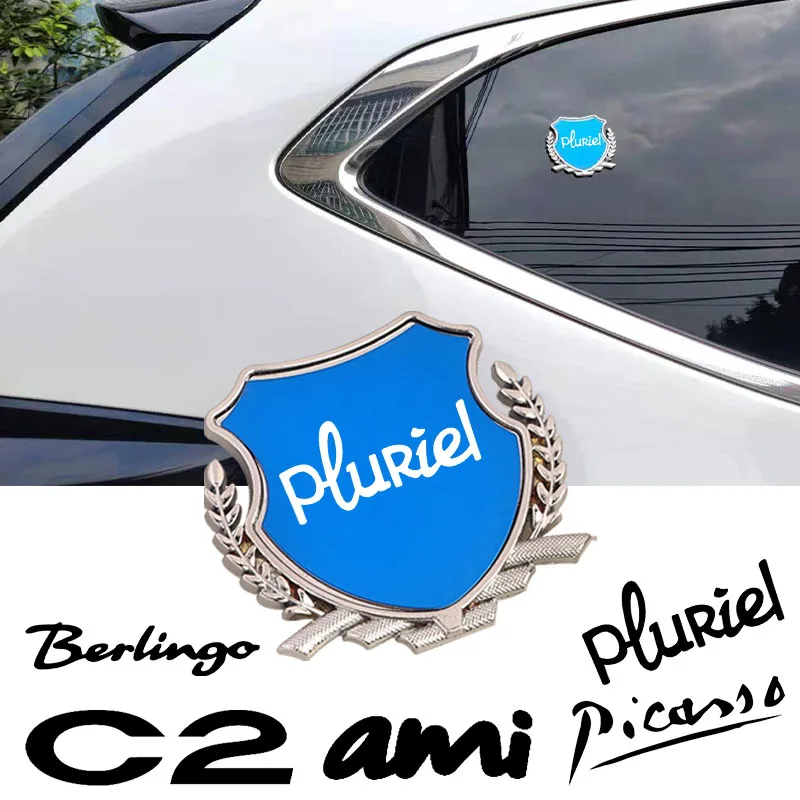Adesivo 3D Adesivo Per Emblema Automatico Per Citroen C2 C8 Premiel Cactus Ami Picasso Vip Badge Car Styling Sticker