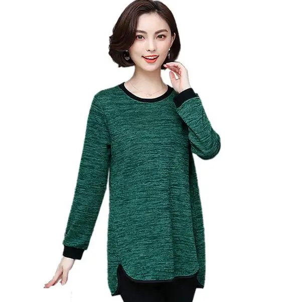 Длинная женская футболка, осень, Харадзюку размера плюс 5XL, Хлопковая женская футболка, больше размера d, топы, хипстерские рубашки DC290