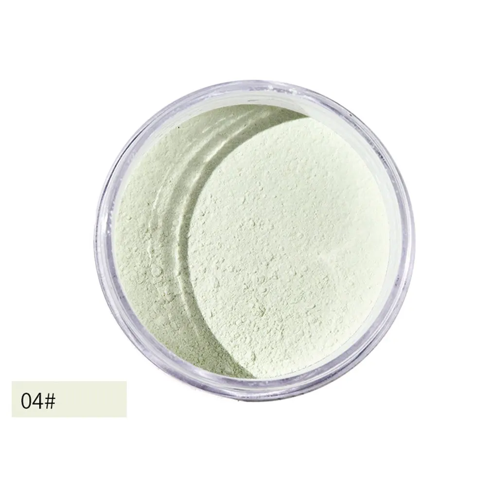 Dingzhuang Loose Powder Long-Lasting Oil Control No Makeup Waterproof Sweat-Proof Soft Puff Good Night Honey Powder - Цвет: 04