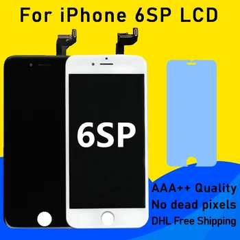 

5Pcs AAA +++ Grade Display For iphone 6s Plus LCD 3D Touch Screen Digitizer Assembly For iPhone 6SP LCD Screen Free Shipp + Gift