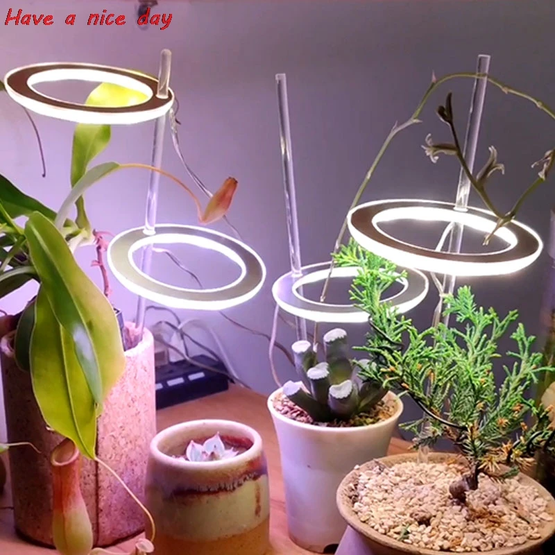 LED Grow Light Full Spectrum Phyto Lamp USB Phytolamp For Plants 5V Growth Lighting Indoor Plant | Лампы и освещение