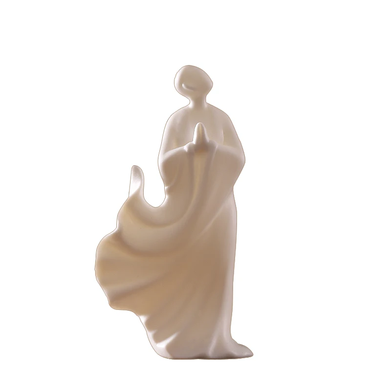 

Creative Tea Pet Ornaments Ceramic Zen Decoration Living Room Tea Ceremony Utensil Decoration New Chinese Character Crafts