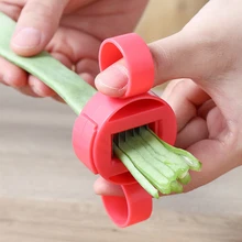Французский стиль зеленый нож для фасоли кухонная терка для овощей пластик Tear Bean Стрингер для удаления бегун нож для фруктов инструмент для приготовления пищи