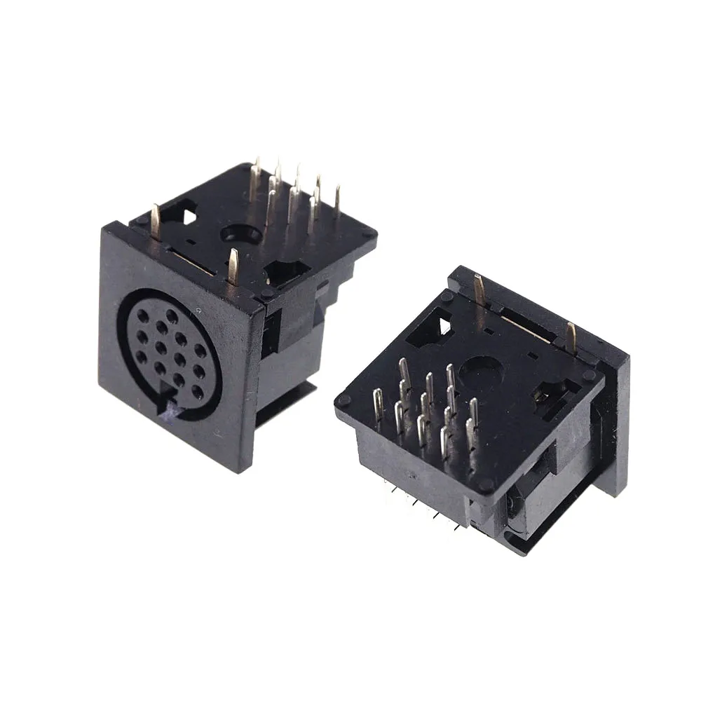 5 шт. гнездо Din 13 положение Pin PCB Крепление под прямым углом через отверстия SDS J DS