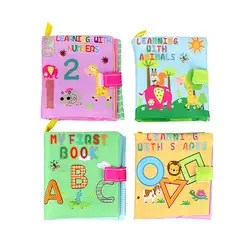 Книга из ткани для детей ребенок мальчик девочка интеллектуальное развитие развивающая игрушка развитие образования игрушки educativos para # F