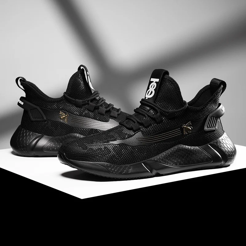 

Fashion Sneakers Handiness Casual Shoes Stitching Sneaker Male Breathable Lace Up Casual Shoes men's shoes breathable mesh