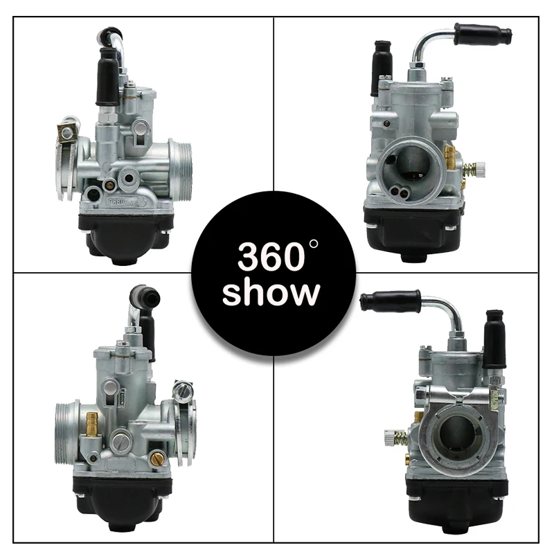 Motorcycle Carburetor Carb For Dellorto PHBG 17.5mm 19.5mm 21mm AS/AD 50cc-80cc For Zuma Puch Scooter Moped