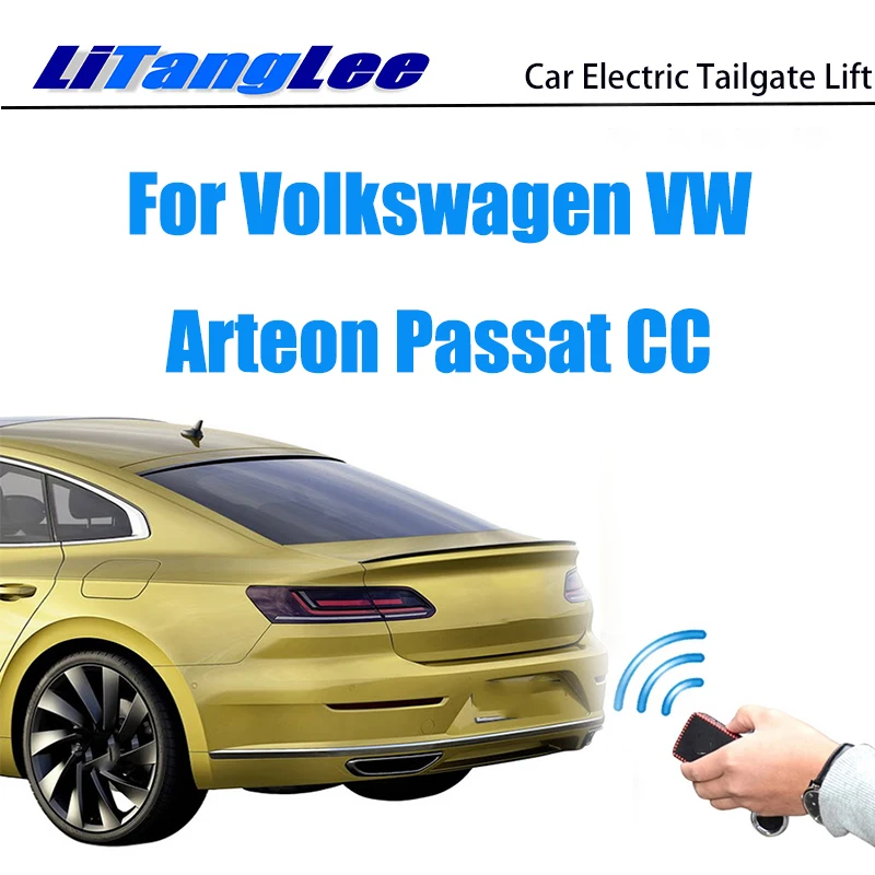

Для Volkswagen VW Arteon Passat CC дистанционное управление крышка багажника LiTangLee автомобильная электрическая система помощи при подъеме задних ворот