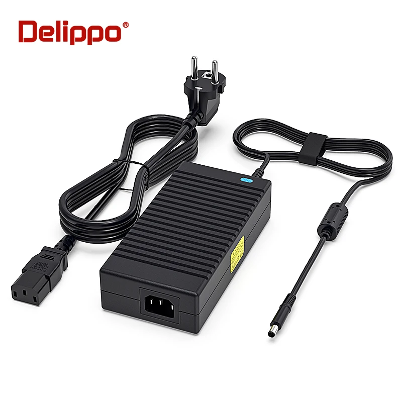 240W 19 5 V 12.3A AC адаптер подзарядка для Dell Vostro 2420 2520 3360 Alienware M18X M17x R3 R4 Flextronics