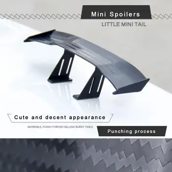 

6.7inch Universal Car Tail Wing Carbon Cheap Spoiler Mini Auto Fiber Decoration Car-styling Auto Fiber Decoration