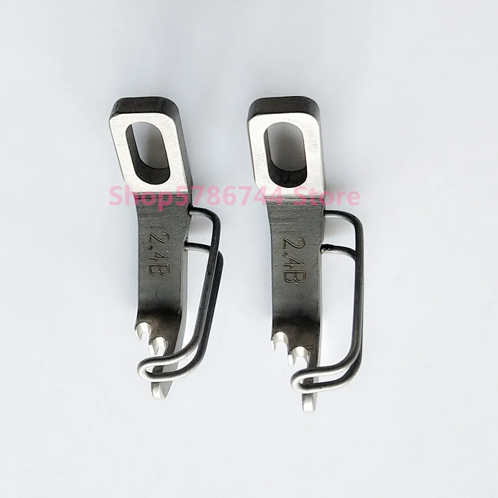 

Twin Needle Presser Foot #91-049662-04 Needle Gauge 2.4 For PFAFF Shoe Machine 474,574,MA574,Zoje ZJ9620,CS-8892,Jack,TTY