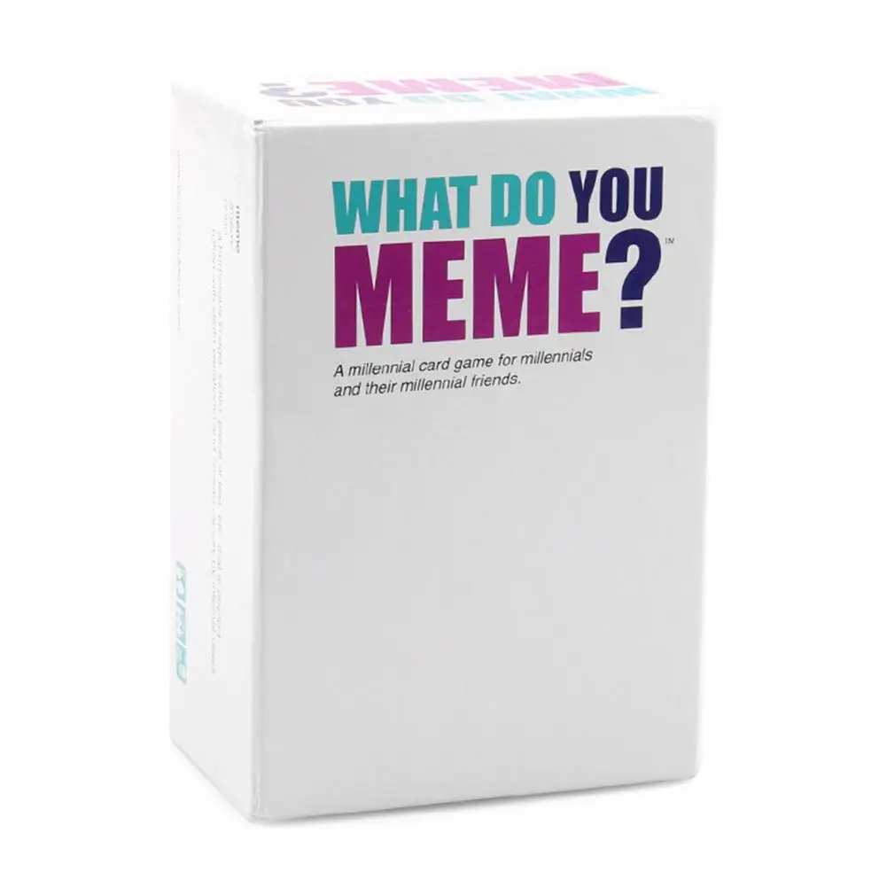 

Amazon Hot Selling What Do You MemedAdult Party Game Third Generation Playing Cards