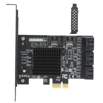 

PCI-E to SATA3.0 Expansion Card 8-Ports Adapter Riser Card Desktop Computer Accessories Hot Sale