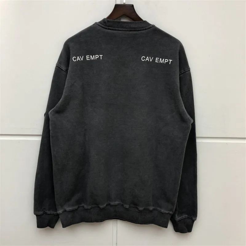 Cav Empt толстовки для мужчин и женщин, цифровое управление, инъекционная печать, хип-хоп зима