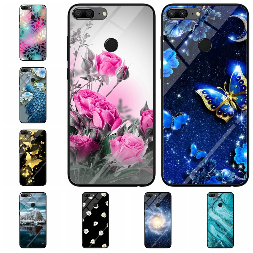 Чехол из закаленного стекла для телефона чехол huawei Honor 9 Lite LLD AL00 AL10 L31 TL10 5 65