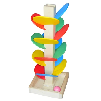 

Tree Tower Ball Games Down Beads Game Children's Puzzle Wooden Assembly Toys Children's Ability To Develop Toys