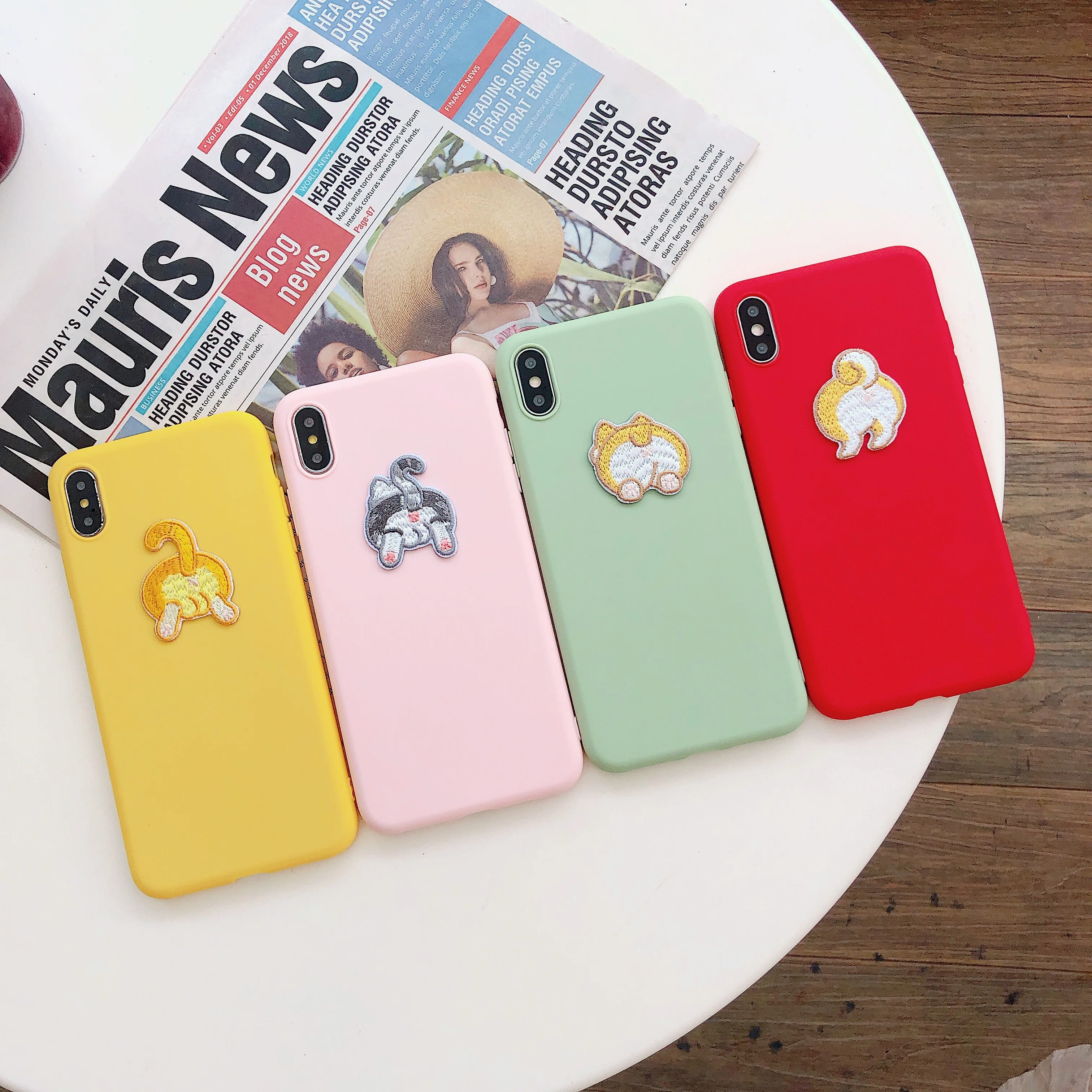 Чехол с 3D вышивкой для Huawei P40 P20 P30 Lite Mate 30 20 Pro Honor 30s X10 MAX 8X 9C 9S 10 10i 20i чехол | Мобильные