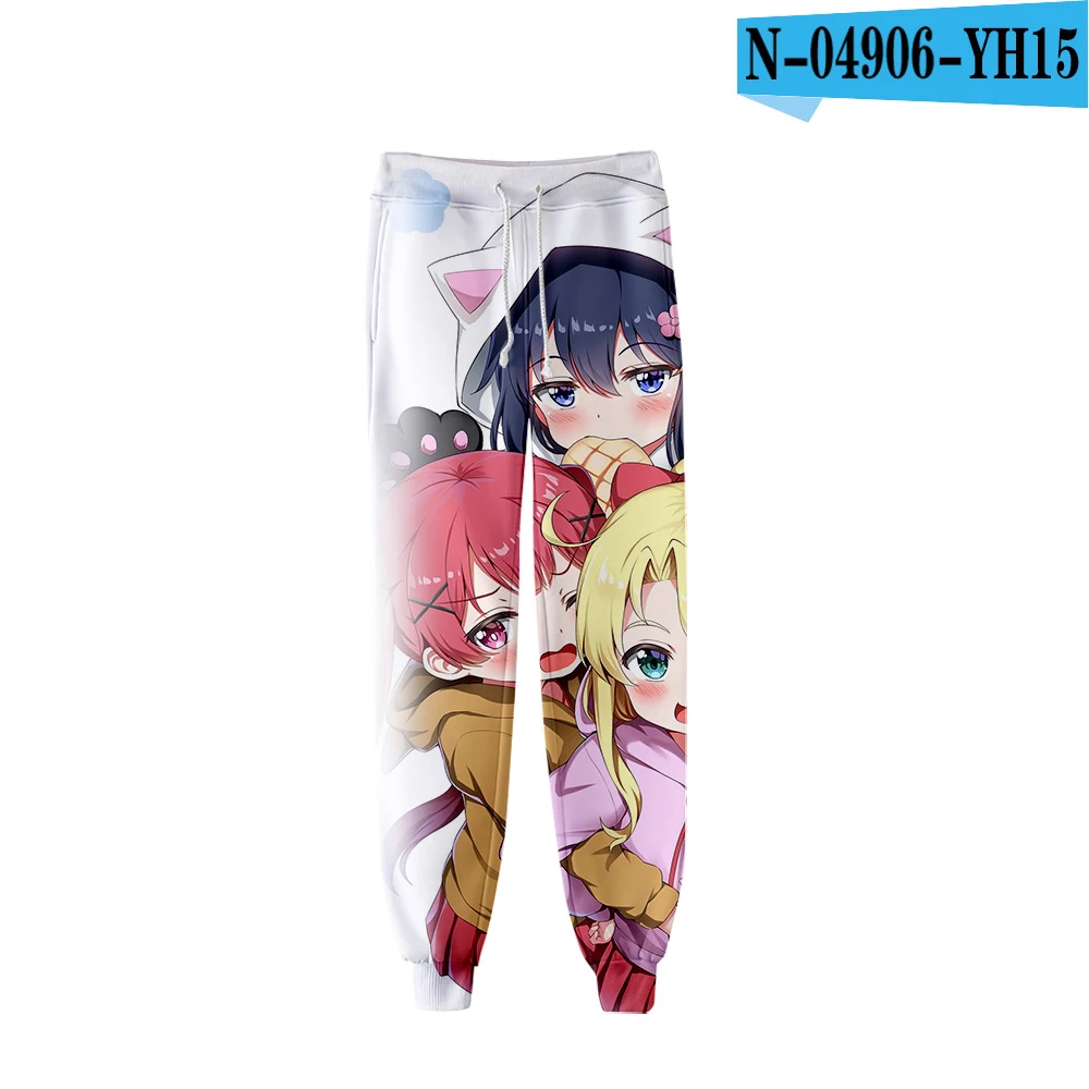 Wataten-An Angel прилетел ко мне теплые поп 3D модные высококачественные повседневные штаны для стройных - Цвет: Золотой