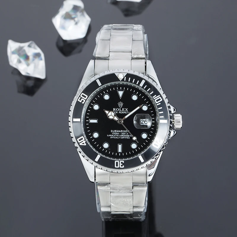 

2020 hot Selling Rolex- Submariner- Deluxe Steel Band Men's Watch Fashion Casual Ladies Quartz Watch Gifts AAA33
