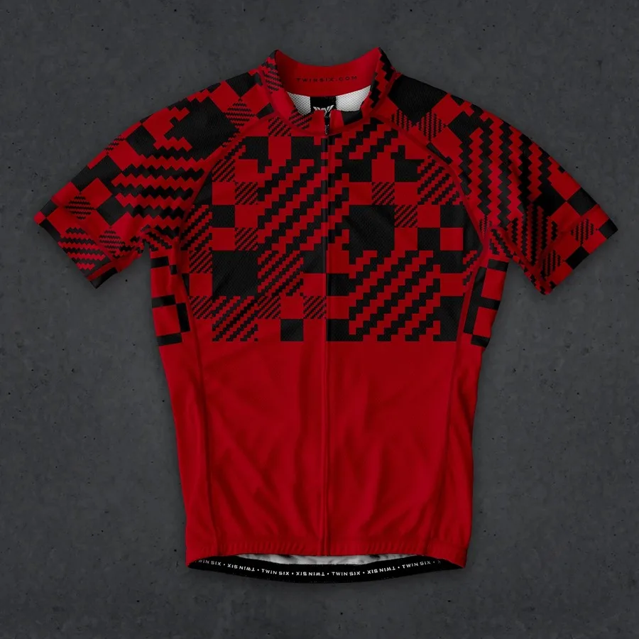 Набор для велоспорта с двойными шестью ciclismo ropa hombre verano, мужская майка для велоспорта ciclista на заказ, Джерси для велоспорта mtb maillot tld - Цвет: Розовый