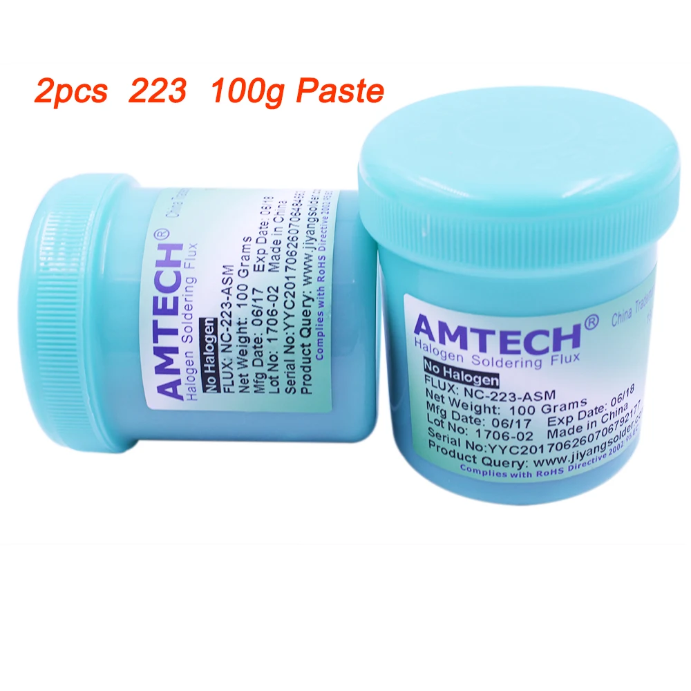 RMA-223 UV Solder Flux Paste - 100g Jar, Insulating Flux For PCB Repair, Cellphone & Computer Motherboard - View #11