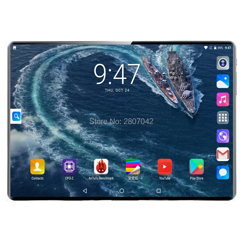 

128G MID Global Bluetooth Wifi phablet Android 9.0 10.1 inch tablet Deca Core 8GB RAM 128GB ROM Dual SIM Cards Tablet 4G LTE FDD