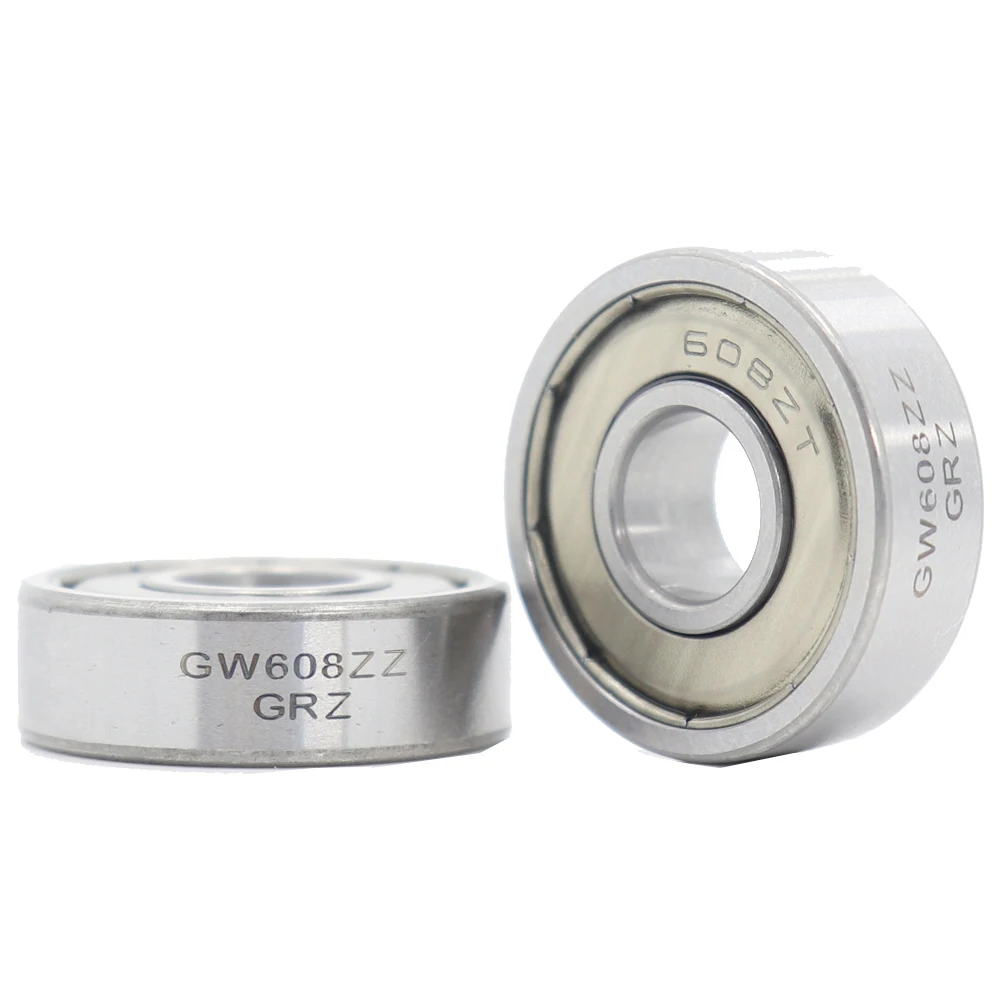 608Zz Ad Alta Temperatura Cuscinetto 8*22*7Mm (2 Pcs) 500 Gradi Celsius Pieno Cuscinetto A Sfera