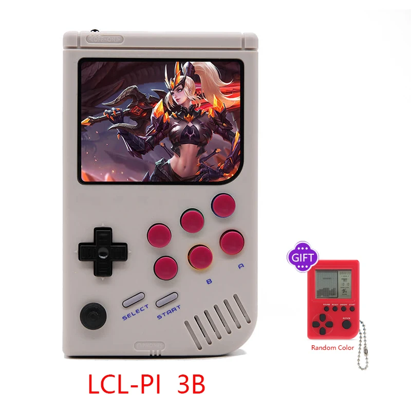 Другое Новинка 2,0, ретро LCL Pi Boy Raspberry Pi для игры для мальчиков, видео игровая консоль, портативная Классическая портативная игровая приставка Raspberry Pi 3B/A - Цвет: Другое